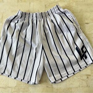 Lost Files men’s pinstripe shorts size M